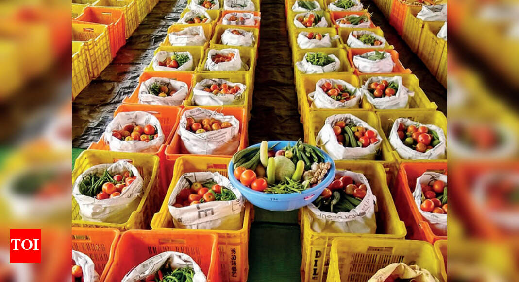 Maharashtra Farmers bring fresh packed veggies, fruits to doorstep