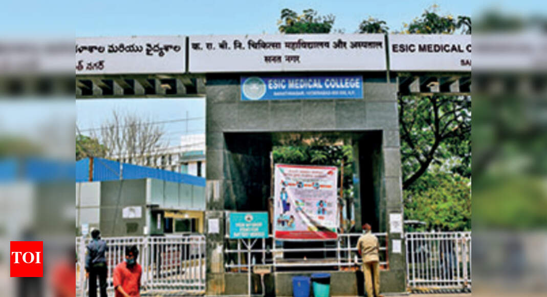 Hospital not taking enough safety measures, allege ESIC staff Hyderabad News Times of India
