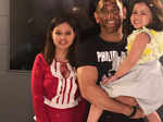 MS Dhoni and Sakshi Dhoni pictures