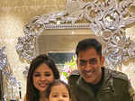 MS Dhoni and Sakshi Dhoni pictures