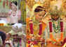 Moments from Ash-Abhishek's royal wedding