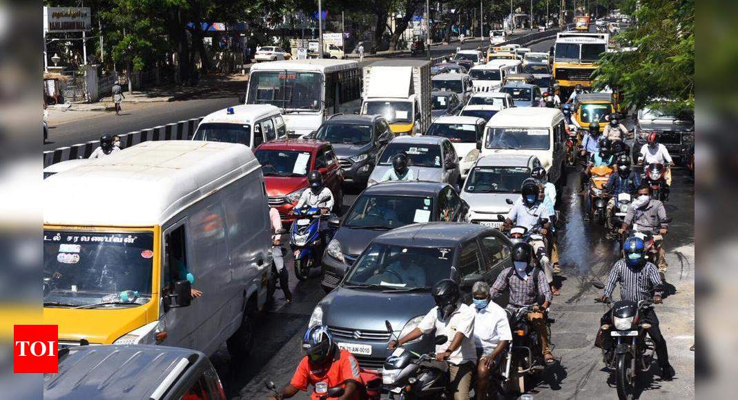 Chennai Lockdown Relaxation: Chennai roads back to normal, well almost ...