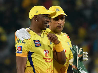 Bravo and CSK tease fans with new song for Dhoni | Cricket News - Times ...