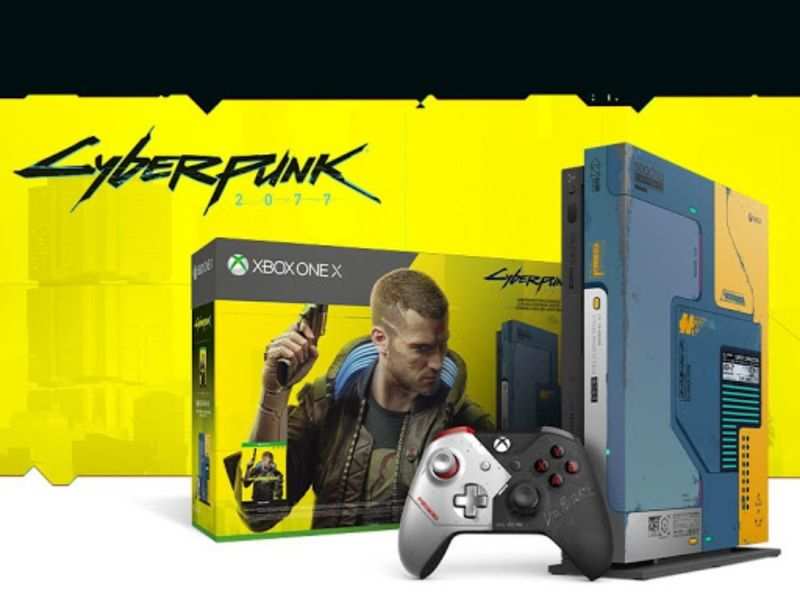 xbox one x cyberpunk 2077 limited edition bundle