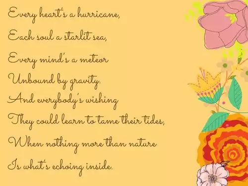 Poems That Describe Nature At Its Best