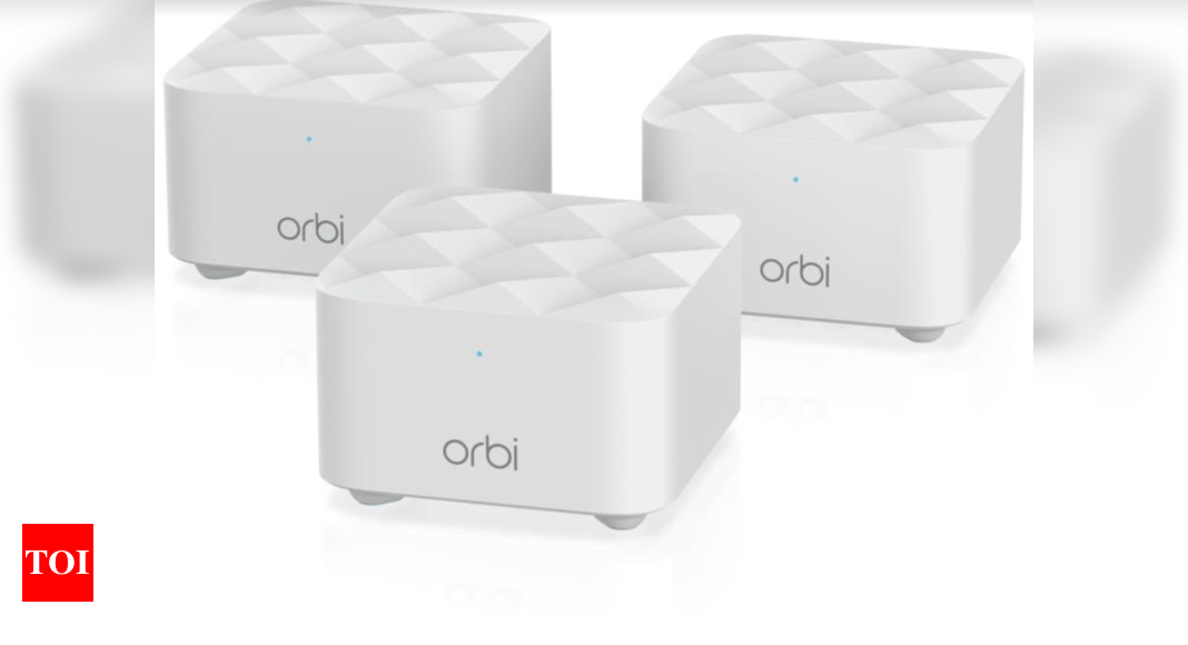 Netgear launches Orbi Mesh Wi-Fi router systems at a starting price Rs  11,000 - Times of India