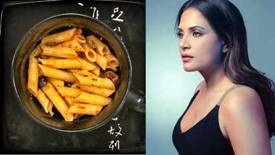 Lockdown impact! Richa Chadha eats her homemade gluten-free pasta in a cup
