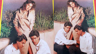 Throwback Thursday! Manish Malhotra can’t get over how he was made to hold onto Pooja Bedi’s legs for photoshoot, neither can netizens