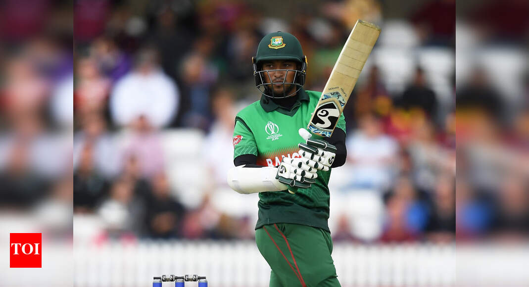 Banned cricket hero Shakib Al Hasan auctions bat for Bangladesh ...