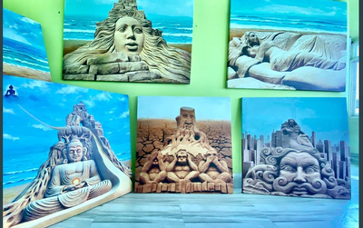 Sudarsan Pattnaik is auctioning his artworks to battle Covid-19
