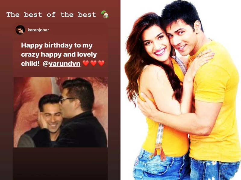 Happy Birthday, Varun Dhawan: Karan Johar, Kriti Sanon, Anushka Sharma ...