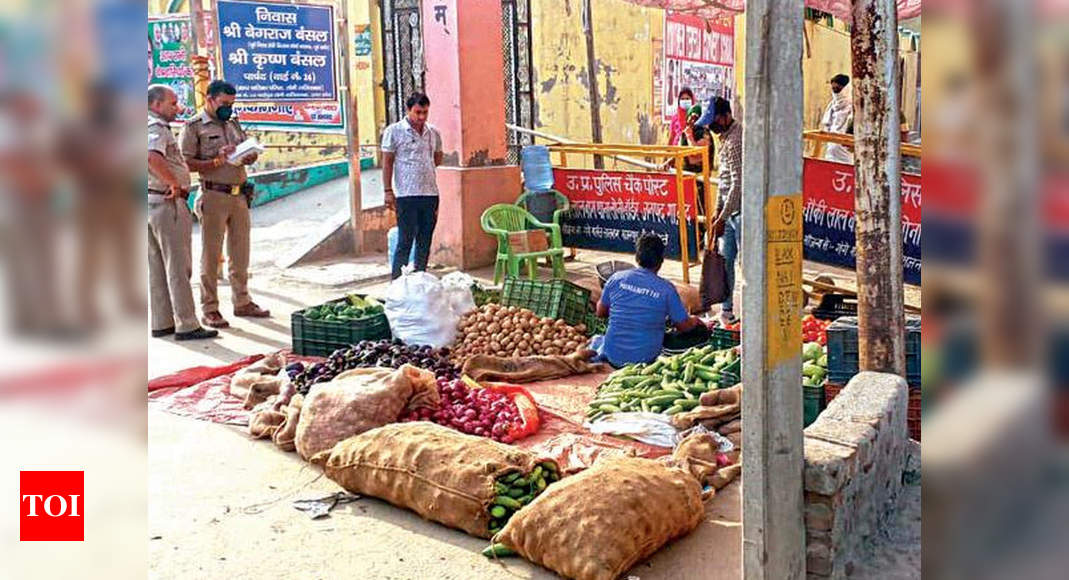 Vegetable, grocery shops in Ghaziabad can’t open in evening | Ghaziabad
