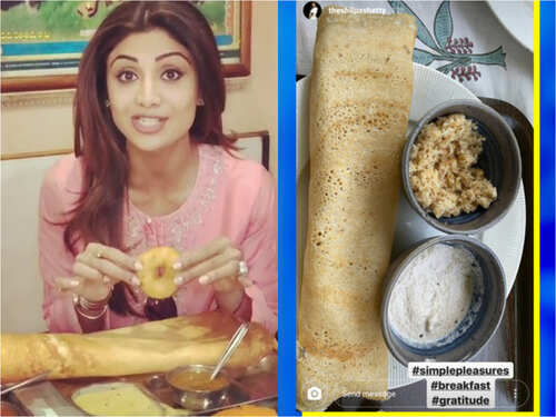 Just Like Shilpa Shetty Here S Why Dosa Is The Perfect Protein Packed Breakfast Option For You The Times Of India