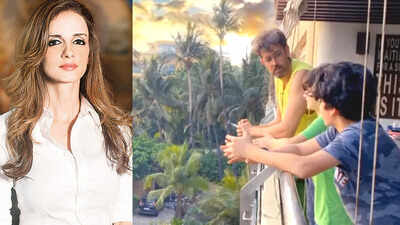 Hrithik Roshan spends quality time with his sons Hrehaan and Hridhaan, ex-wife Sussanne Khan shares picture