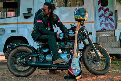 Goan musician stranded on his India tour returns to share the experience of riding home solo