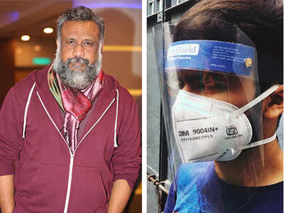 #CoronaCrisis: Anubhav Sinha gifts 2,000 face shields to police personnel in Lucknow