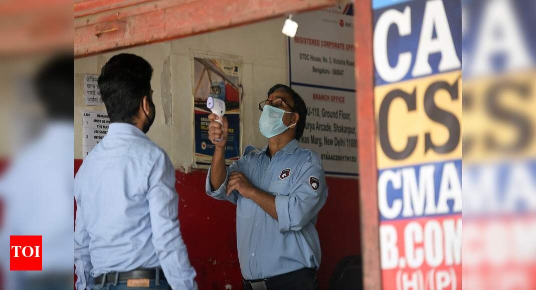 Coronavirus cases in Delhi climb to 2,625; toll stands at 54 Delhi News Times of India