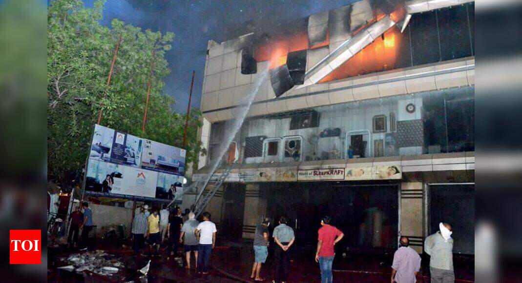 Furniture shop gutted in Taat Mill area, none injured Kanpur News
