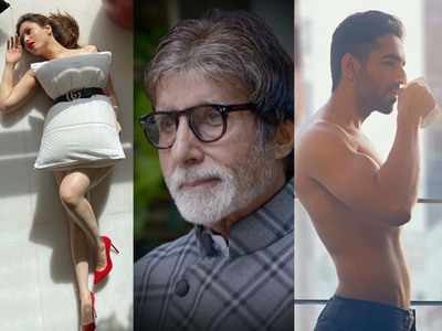 Bollywood Quarantined: A bat enters Amitabh Bachchan's room, Tamannaah Bhatia takes up #QuarantinePillow challenge, Ayushmann Khurrana posts a super hot shirtless picture!
