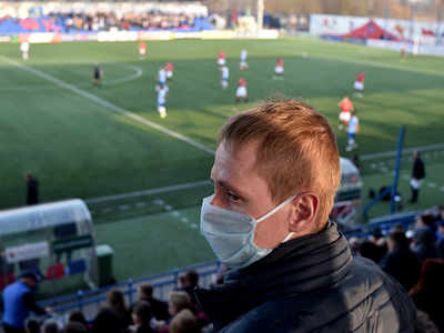 Belarus football league continues as government resists imposing lockdown