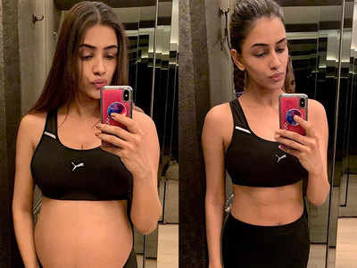 Smriti Khanna shares pre and post pregnancy photos; the drastic transformation within a week is amazing