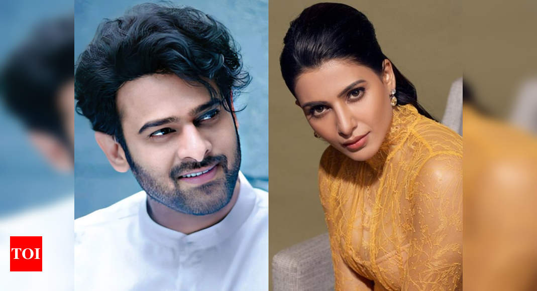 Prabhas reveals the reason why he has not acted with Samantha | Tamil ...