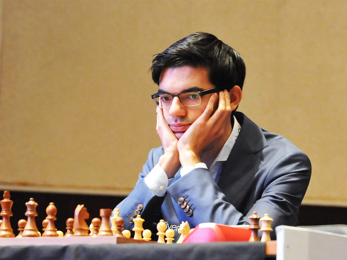 FIDE Online Arena - GM Anish Giri right before his match against