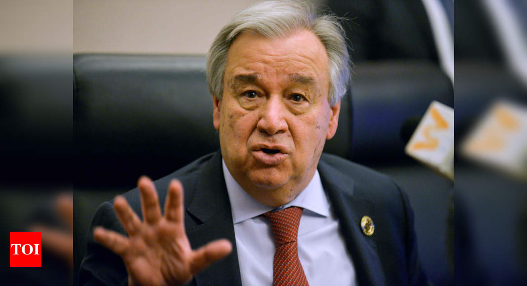 Antonio Guterres: World cannot afford a lost generation of ...