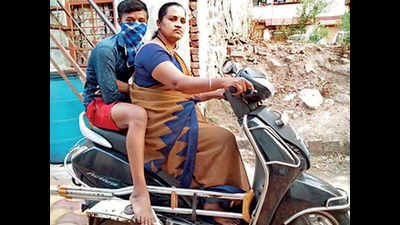 Bhosari woman does 1,400km round trip to bring son home from Amravati