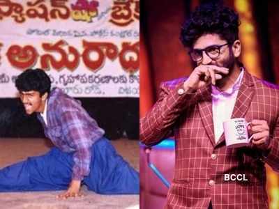 Choreographer-TV judge Sekhar looks unrecognisable in this throwback picture from his first dance competition in Vijayawada; take a look