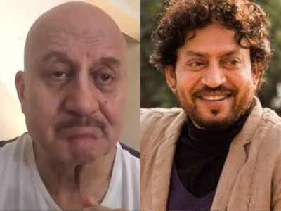Words are so insufficient to express shock and grief: Anupam Kher breaks down in video remembering Irrfan Khan