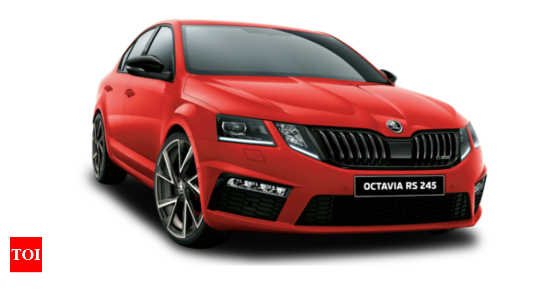 Skoda Octavia Rs 245 Skoda Octavia Rs 245 Receives Bumper Response First Lot Sold Out Times Of India