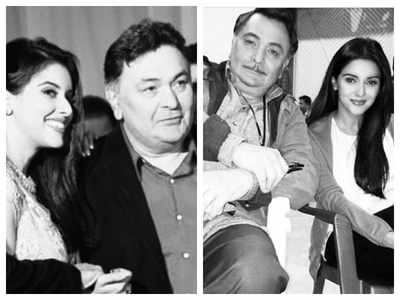 Asin shares throwback pictures with Rishi Kapoor as she mourns the loss of the veteran actor