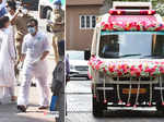 Pictures from Bollywood legend Rishi Kapoor’s funeral