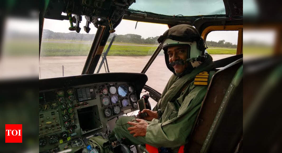 Captain Rajkumar, known for his aerial rescue ops during Kerala floods ...