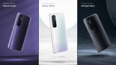 Xiaomi mi note 10 lite Midnight Block