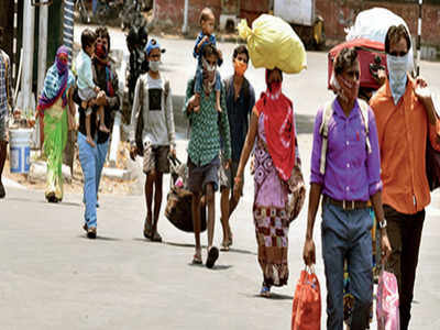 Two lakh migrant workers crossed Telangana borders during lockdown