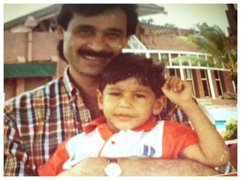 Singer Arjun Kanungo Shares A Throwback Picture With Father After He Loses Him To Cancer Hindi Movie News Times Of India singer arjun kanungo shares a throwback