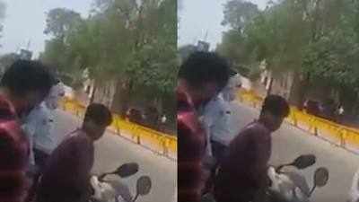 Madhya Pradesh: Ex-minister makes son clean roadside garbage for threatening Covid-19 duty cops