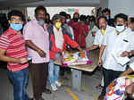 Karnataka Agriculture minister BC Patil helps KFCC members