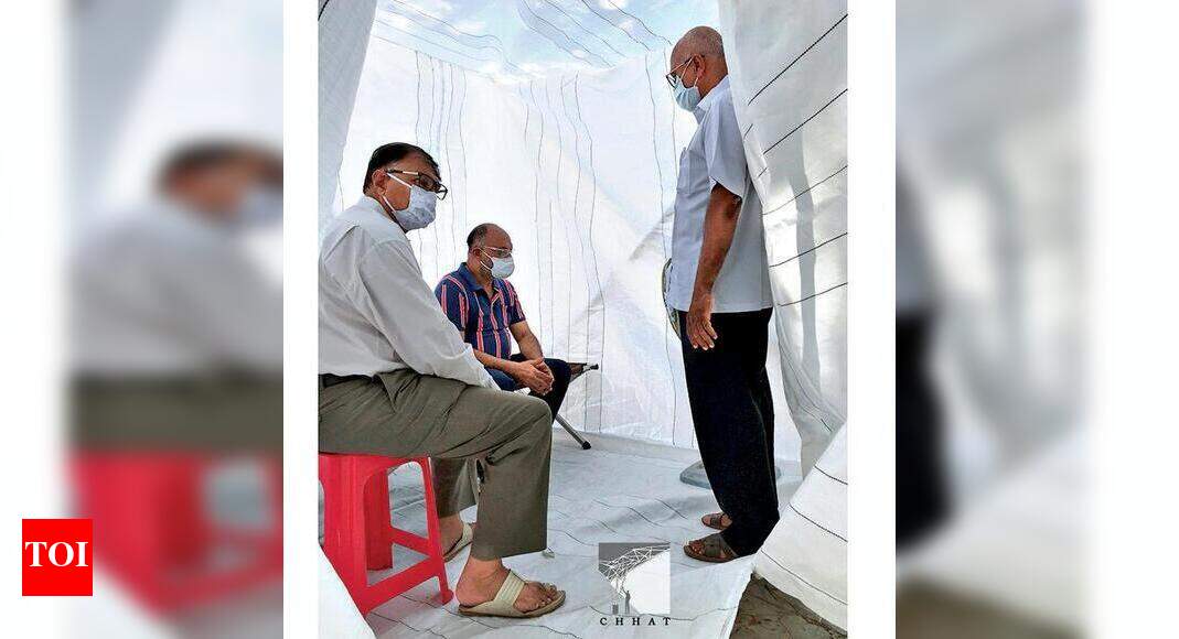 Comfortable quarantine cells developed for Covid-19 patients | Vadodara ...