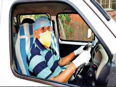For 42 days, 65-year-old has slept in ambulance, says will go home ‘once Covid-19 war is over’