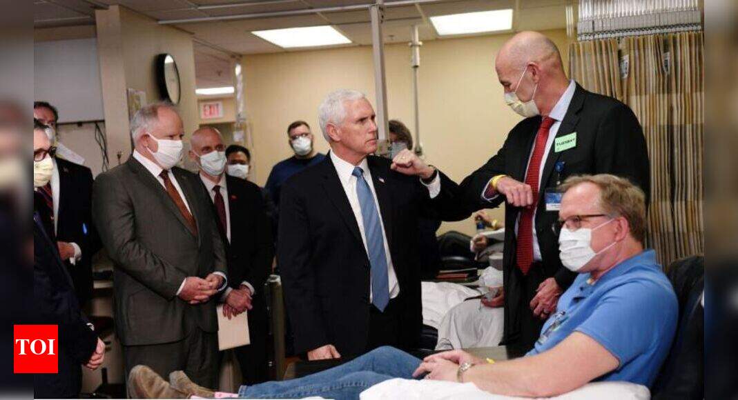 Mike Pence says he should have worn face mask at Mayo Clinic The