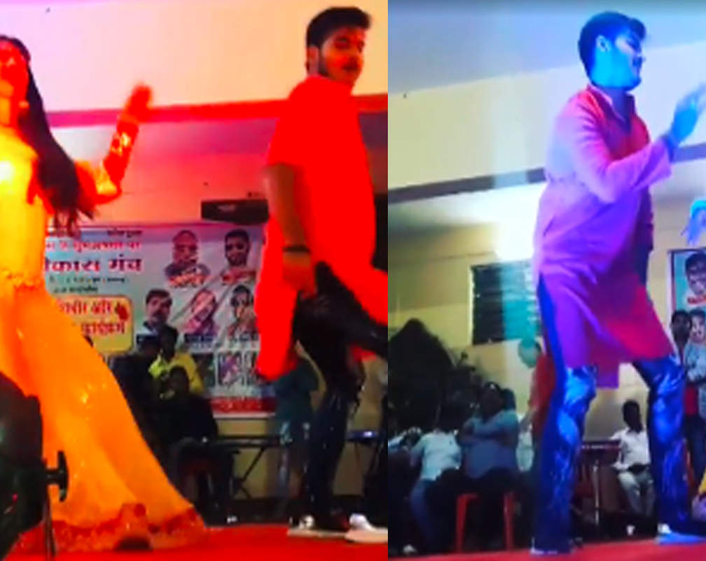 
Priyanka Pandit and Arvind Akela Kallu set the stage on fire with their dance on song 'Choliya Ke Hook Raja Ji'

