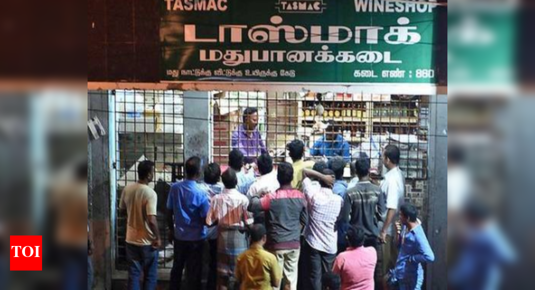 Liquor shops open in Tamilnadu Liquor shops in Tamil Nadu to be