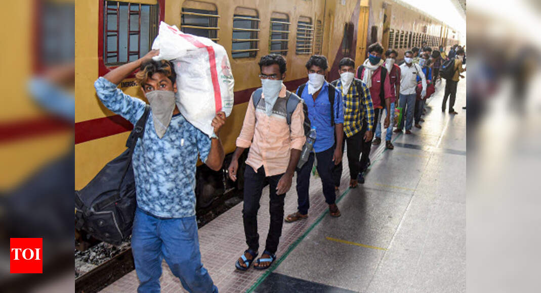 Two special trains from Kerala bring back 2,300 migrants to Patna ...
