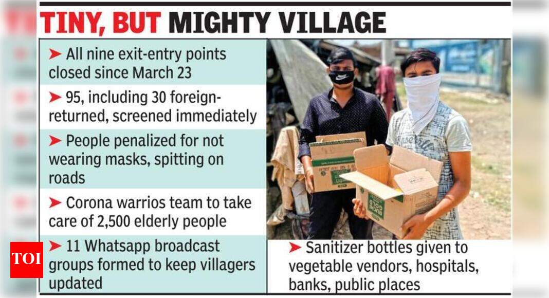Palej woman sarpanch fortifies village against Covid invasion | Surat ...