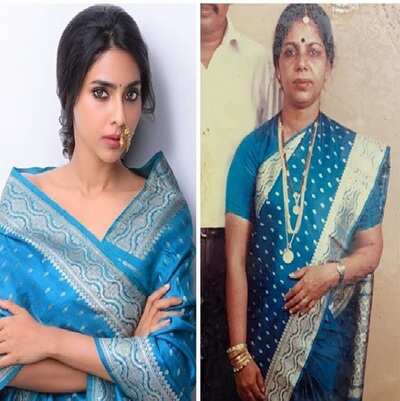 Aishwarya Lekshmi’s photo in her mother’s sari goes viral