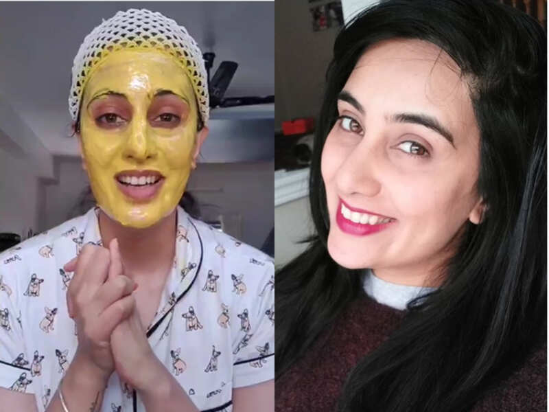 Sai Lokur makes homemade haldi face mask for summer days; watch the