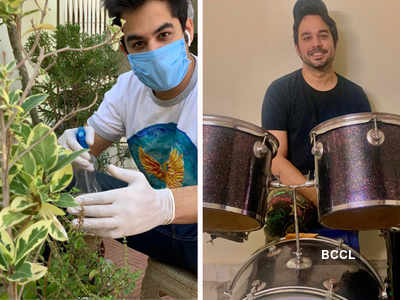 Manish Goplani: Delighted to be stuck in Jaipur, been playing drums & gardening